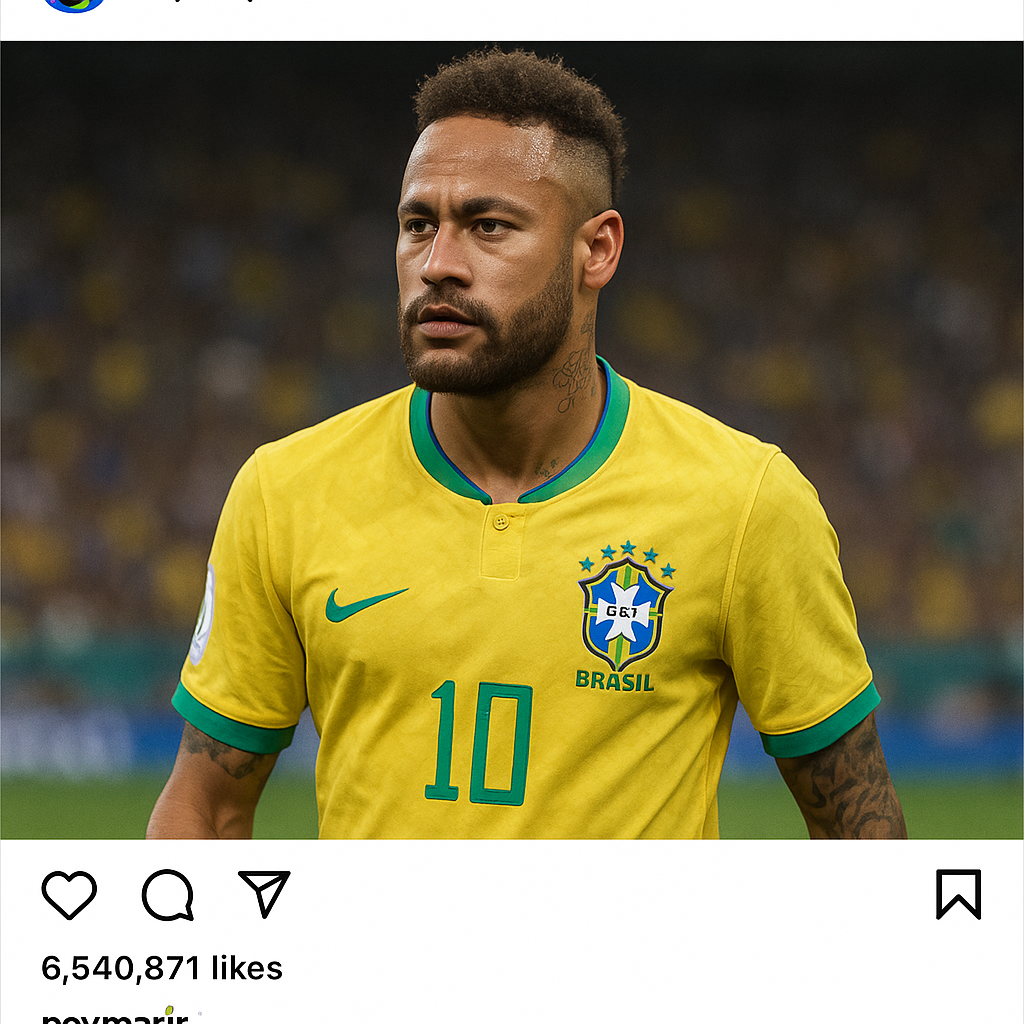 Quantos seguidores Neymar tem no Instagram